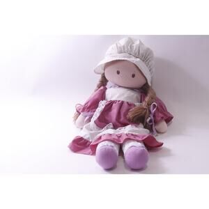 1988, Shopko, Christmas Treasures, Holly Hobbie, Rag Doll, Soft, ~ 250709-WH 424